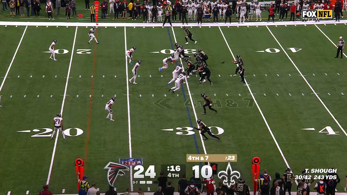 The Falcons snap a 5-game losing streak 👏 