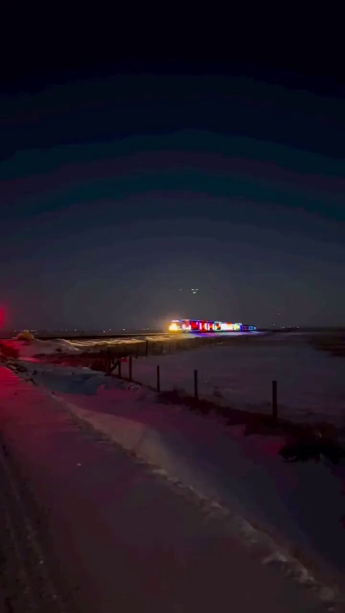 The Canadian Pacific Christmas Train Picture