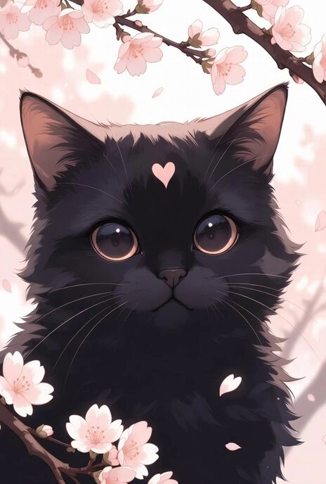 Post by AIART 猫吉 on X: 🐈‍⬛🌸