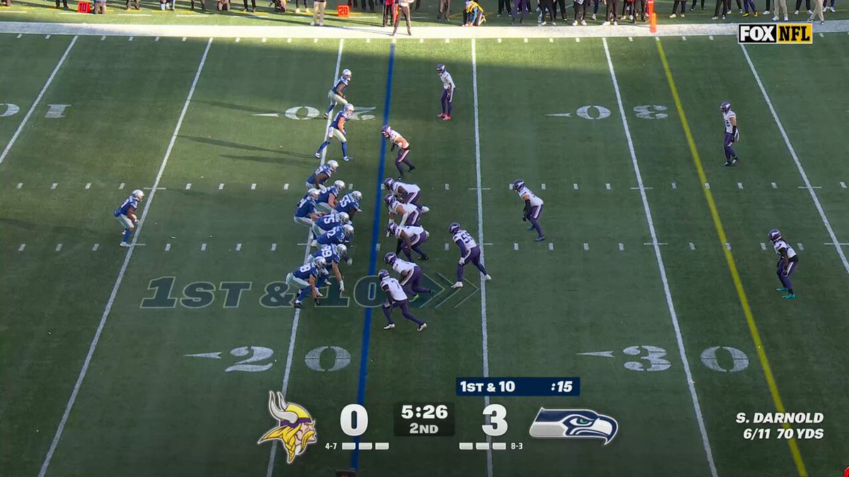 The ball is out and the @Vikings recover!

📺: FOX 