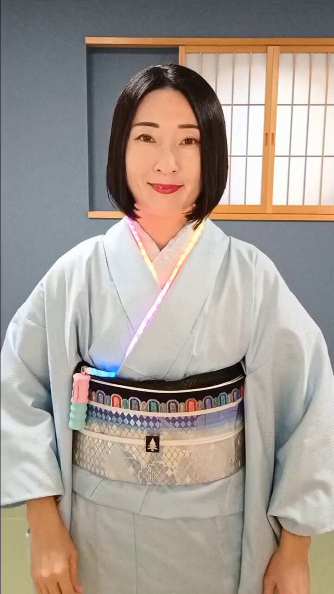 着物を光らせてみたよ🐰🌟