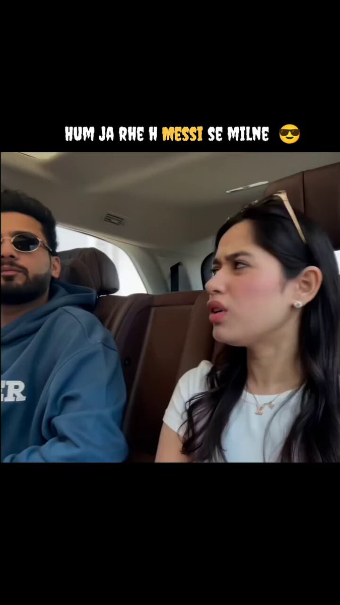 Elvish aur Jannat gaye Messi Picture