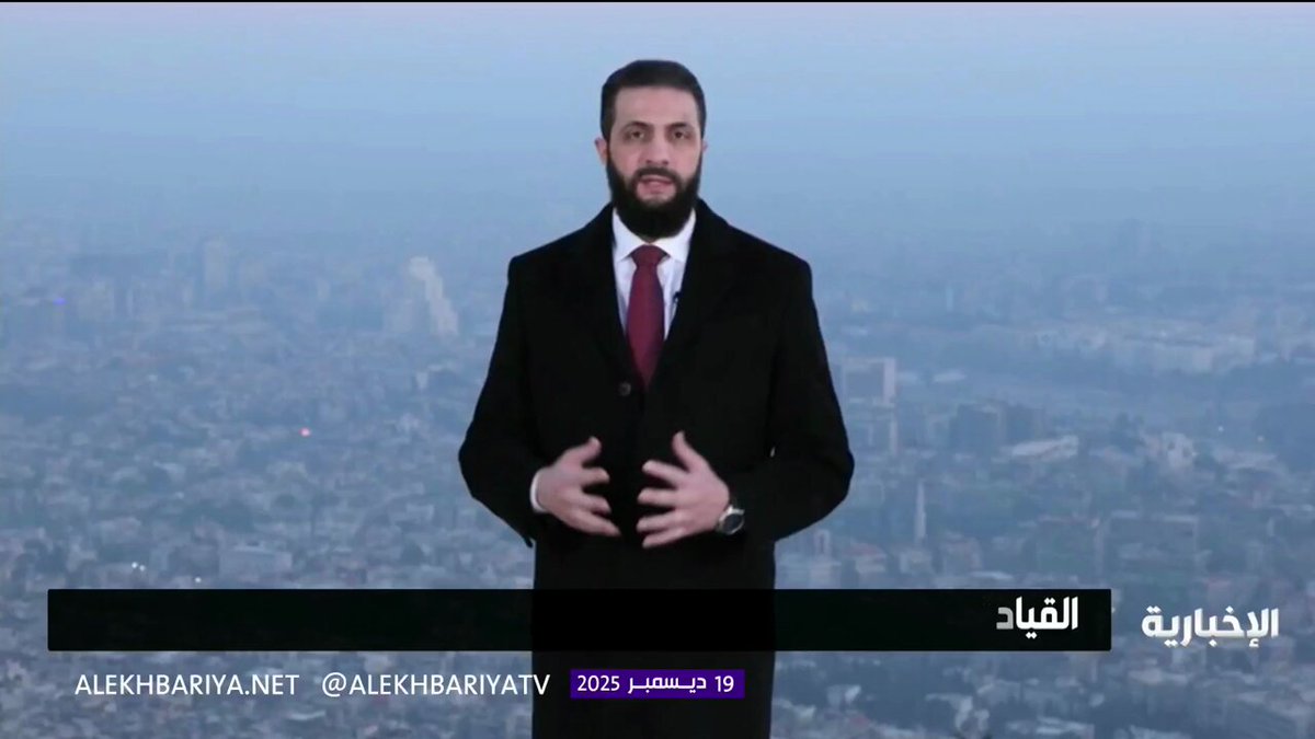 الرئيس السوري أحمد الشرع يشكر ولي العهد الأمير محمد بن سلمان على جهوده في رفع العقوبات عن بلاده 