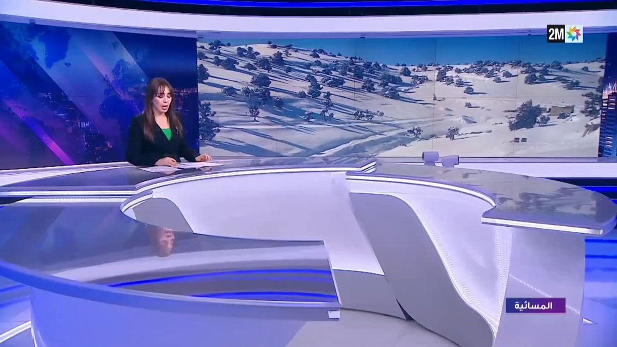 تساقطات ثلجية وأمطار قوية أحيانا رعدية بعدد من مناطق المملكة، من اليوم الإثنين إلى الأربعاء المقبل، بعدد من مناطق المملكة #طقس 