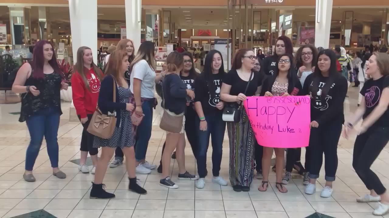 Seattle had a meet up today and we sang happy birthday    