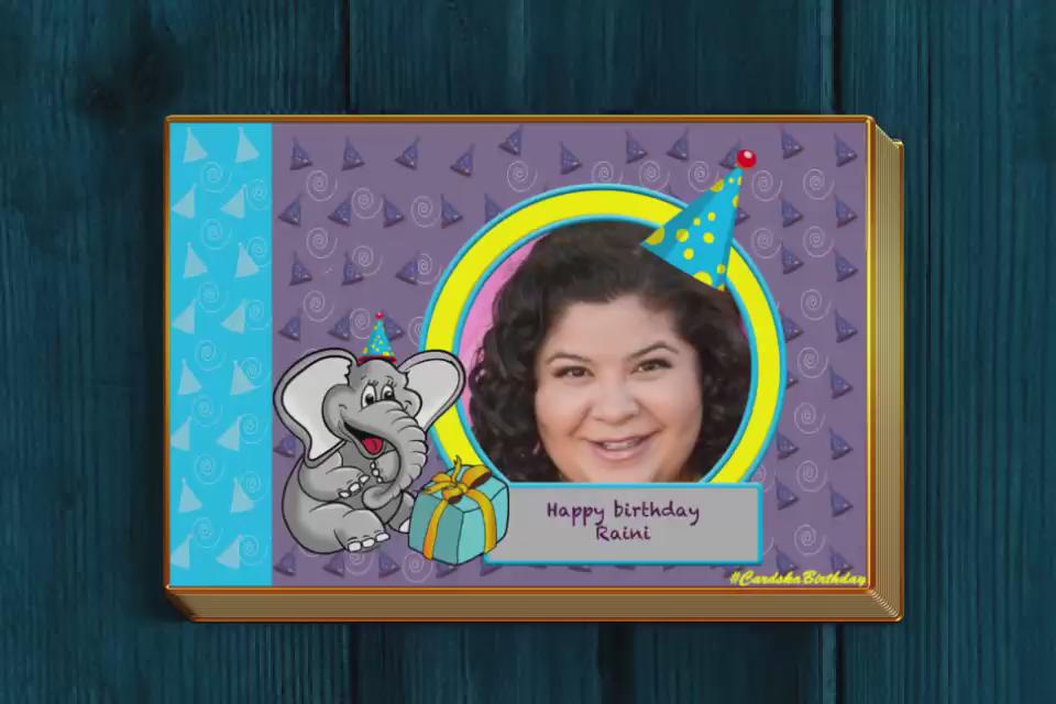 Happy birthday hope you like the cardska ecard I made you 