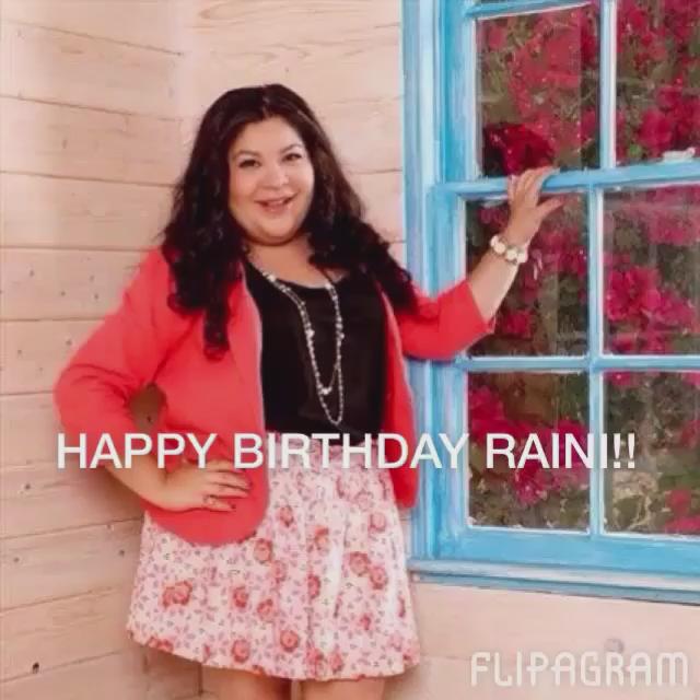   HAPPY 22ND BIRTHDAY RAINI!! LOVE YA  ENJOY THE VIDEO!! 