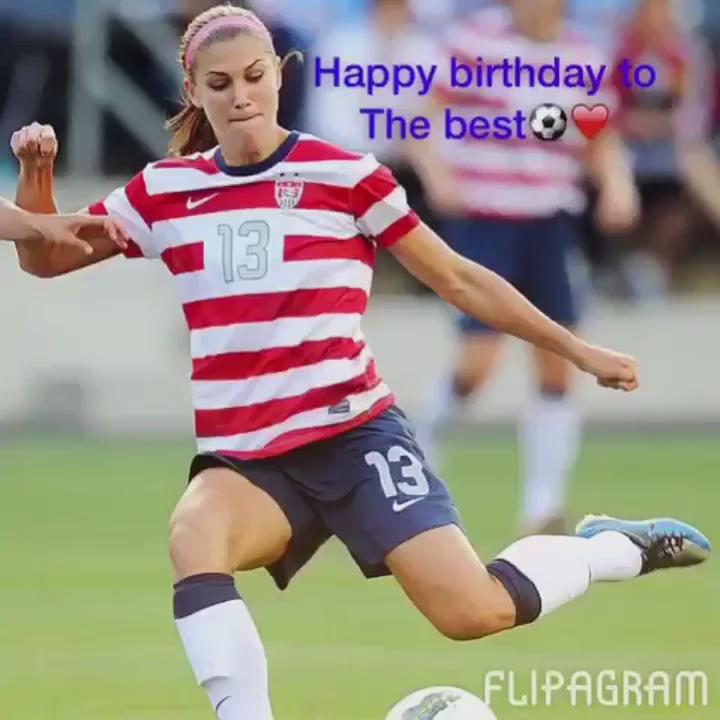 HAPPY BIRTHDAY TO ALEX MORGAN!!!              