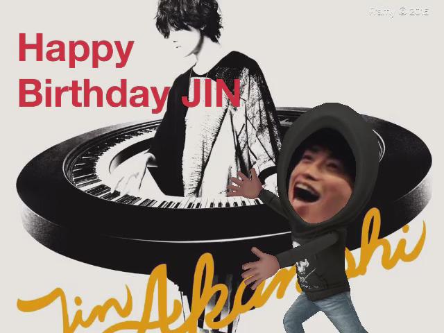 Happy birthday JIN          