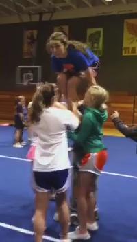 Happy Birthday Micah I  you! Tbt to our fun cheer days! Lolz  