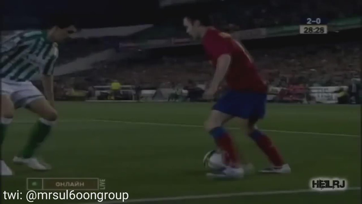 ダブルタッチのお手本!!
イニエスタは本当にうまい😲
via @barca_vine
