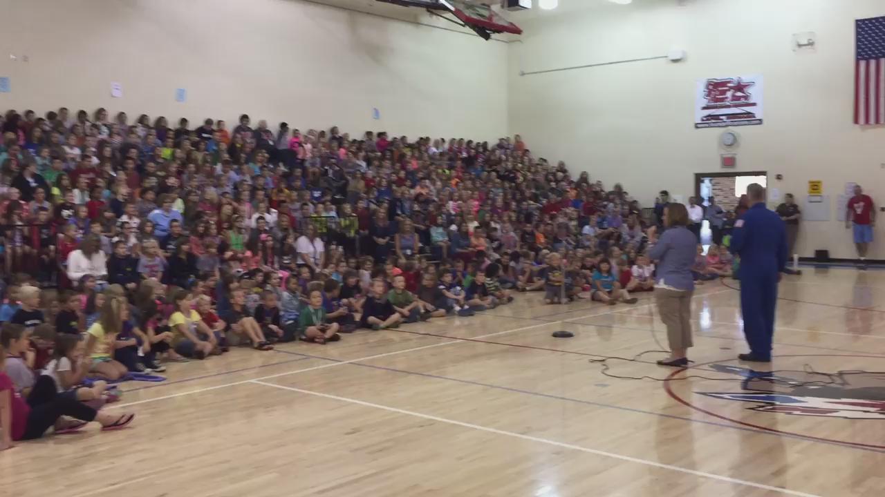 MEU students sang \"Happy Birthday\" to Dr. David Wolf. His birthday was on 8/23! 
