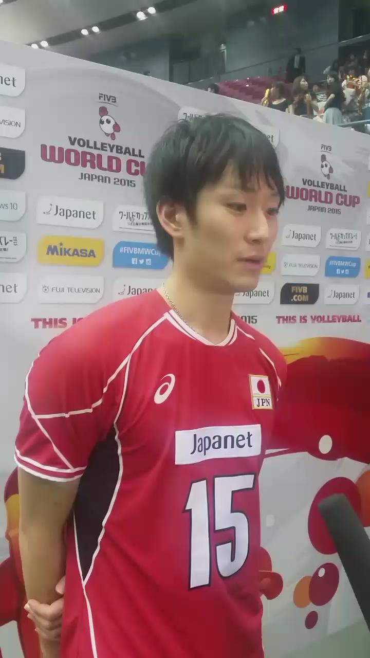 バレーボールユニフォーム柳田将洋モデル バレー・柳田将洋 五輪「いよいよという感じ」アシックス