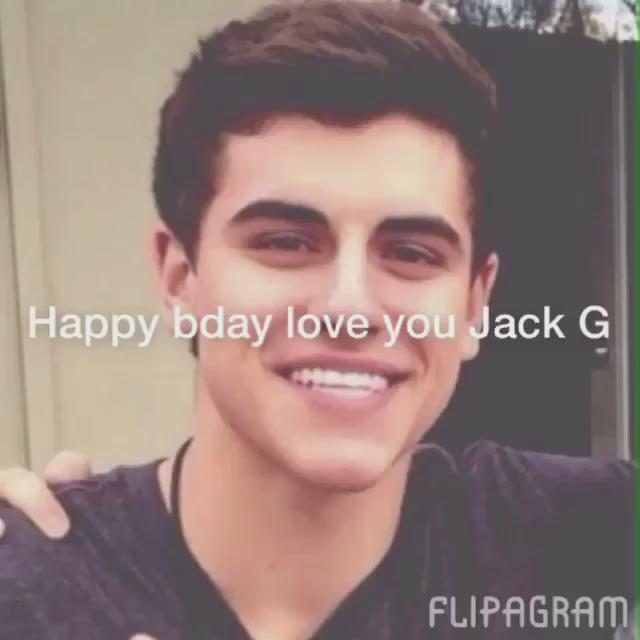 Happy birthday Jack Gilinsky love u           