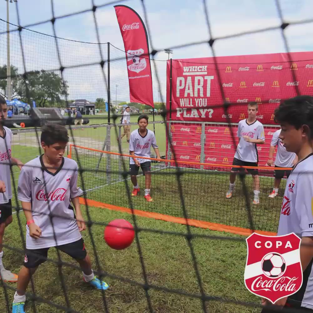 Time flies as fast as the ball ⚽️ when you’re having fun!!!! 🎉 #CopaCocaColaUSA http://t.co/4DgMXS9DYV