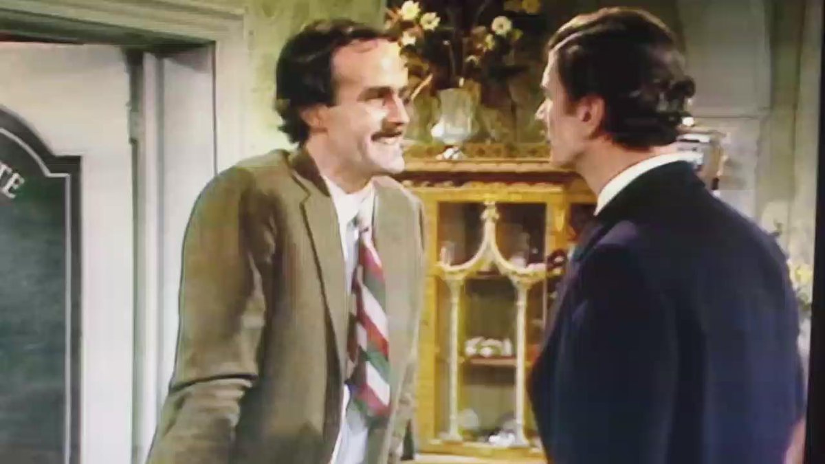 Fawlty Towers on Twitter "Basil Fawlty "Well how are you Lord Melbury