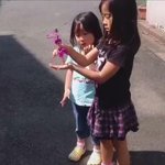 室内専用のおもちゃを屋外で使用した結果w