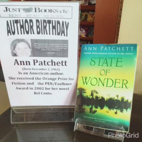 Happy birthday. Author:Ann patchett
Genre: fiction General 
