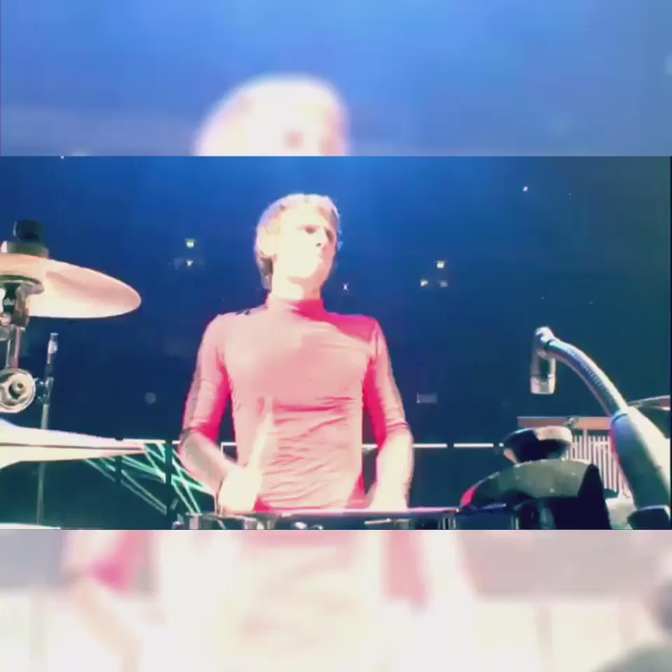 Here\s to my favorite drummer turning 38 and still looking good! Happy Birthday you sexy beast   