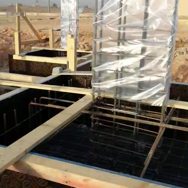 (برررررررد كل واحد يغطي رقبته)
تغطية الاشاير لمنع التصاق لباني الإسمنت باشاير الأعمدة فتقلل من قوة تماسكها بالخرسانة