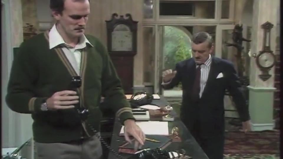 FAWLTY TOWERS on Twitter "Basil Fawlty “Why don’t you talk properly