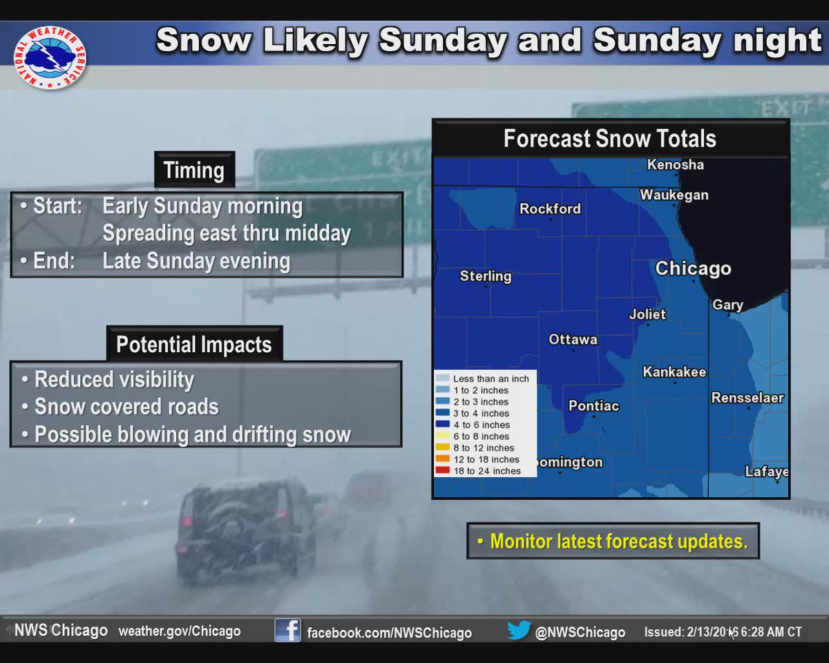 NWS Chicago on Twitter "Active weather returns to the area this