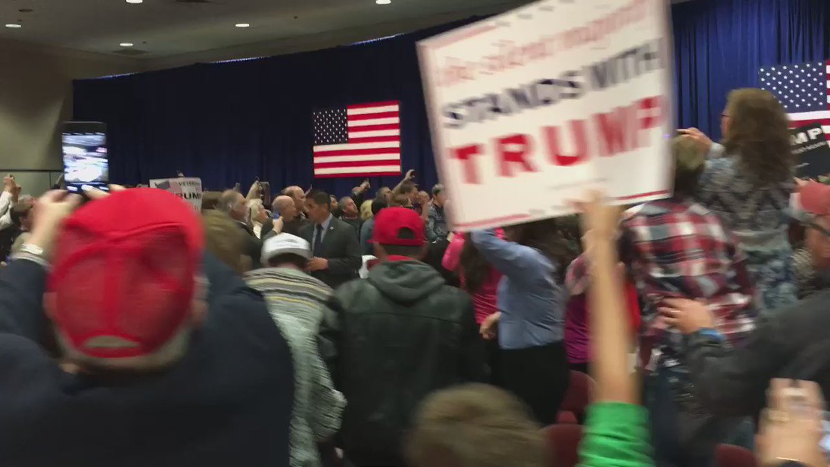 "A man of the people!" @realDonaldTrump
#MakeAmericaGreatAgain #Trump2016