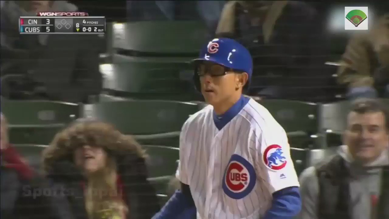Aldo Soto on X: The perfect walk up song for Munenori Kawasaki with those  glasses. #Cubs #WildThing  / X