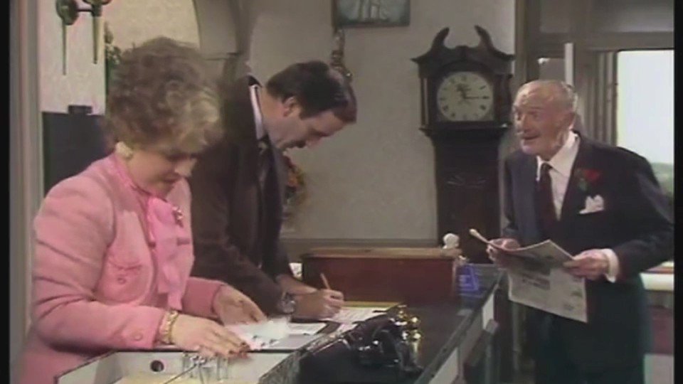 FAWLTY TOWERS on Twitter "Basil “Good old Saint eh Major