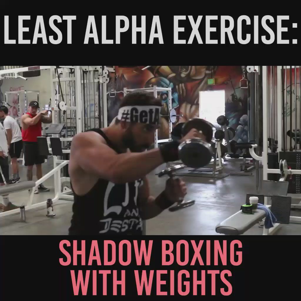 Shadow Boxing with Weights - Boxing Science