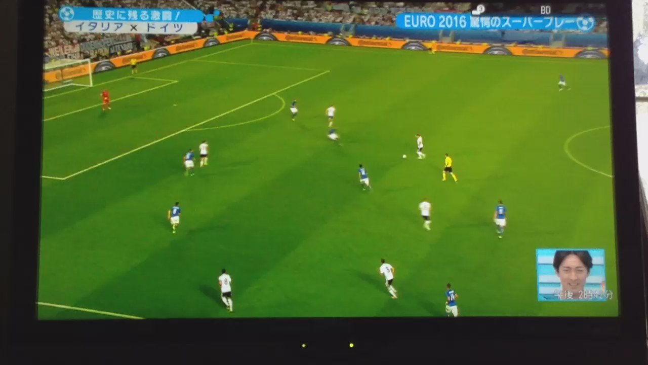 Kotaro S ユーロ16 準々決勝ドイツ対イタリア フロレンツィのスーパークリア 何回みても凄いと思える T Co 7anntr64dy Twitter