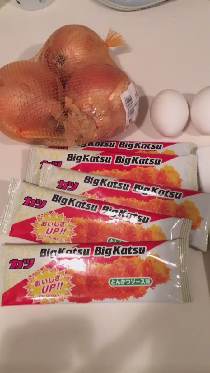 お菓子で作るカツどん！？簡単に出来て意外と美味しそうｗ