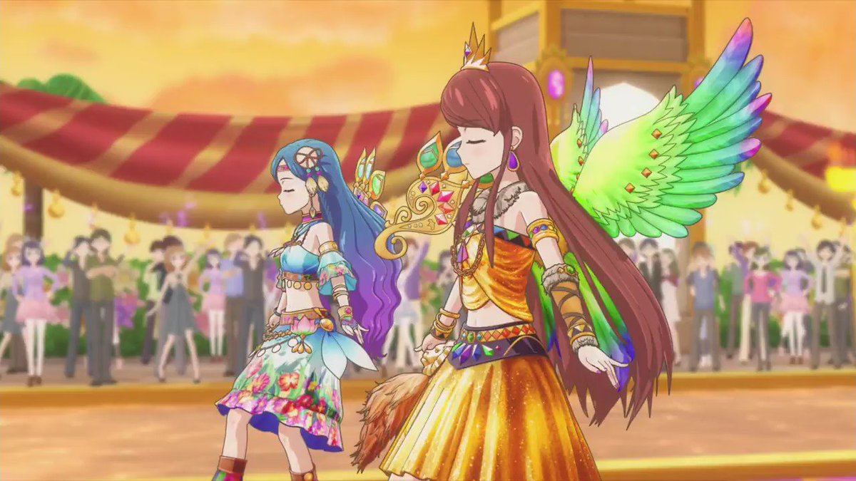 Aikatsu Stage 風沢 そら 紫吹 蘭 Kira Pata Shining Aikatsu Stage 風沢 そら 紫吹 蘭 Kira Pata Shining