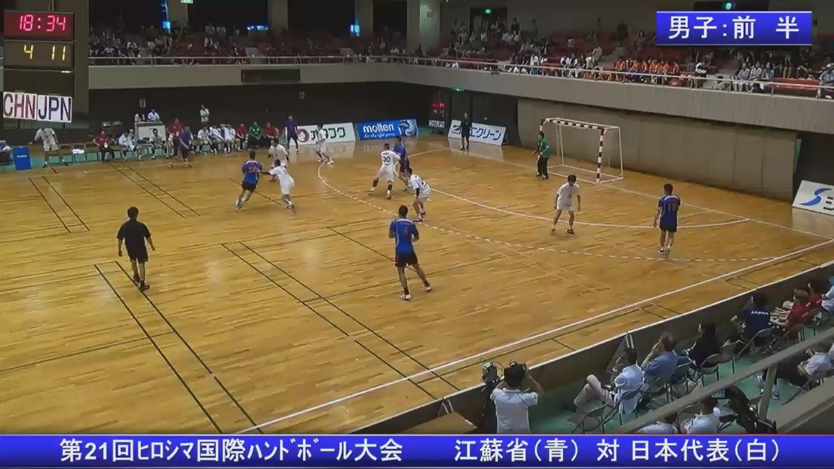 スーパープレイ集 ヒロシマ国際ハンドボール大会で優勝した 男子日本代表のゴール集 Togetter
