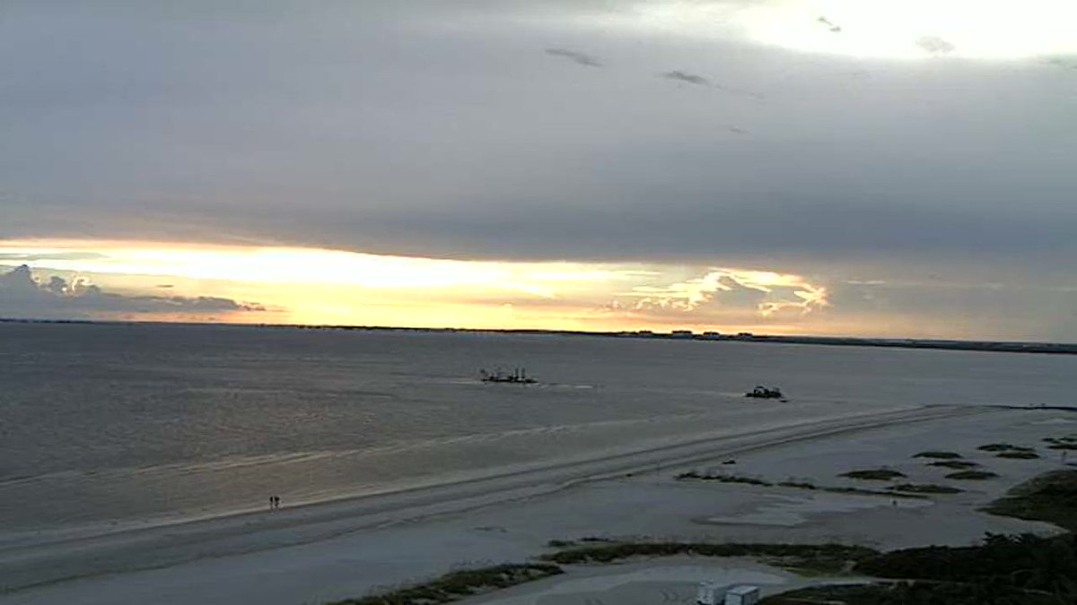 Amazing Sunset From Our Pink Shell Weather Camera On Fort Myers Amazing Sunset From Our Pink Shell Weather Camera On Fort Myers Beach Sunsets