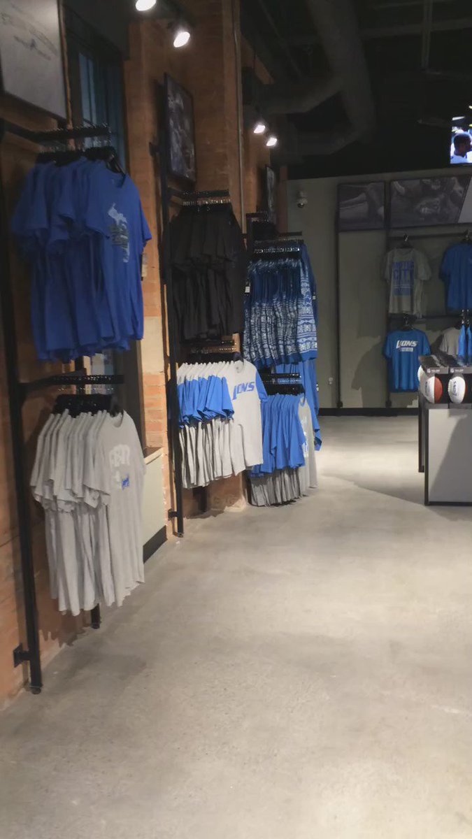 detroit lions stadium store