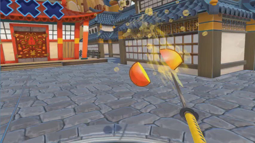刀で切りまくれ Fruit Ninja Vrの評判レビュー 攻略のコツを解説 Xr Hub