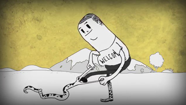 How can a two minute cartoon portray us so accurately?