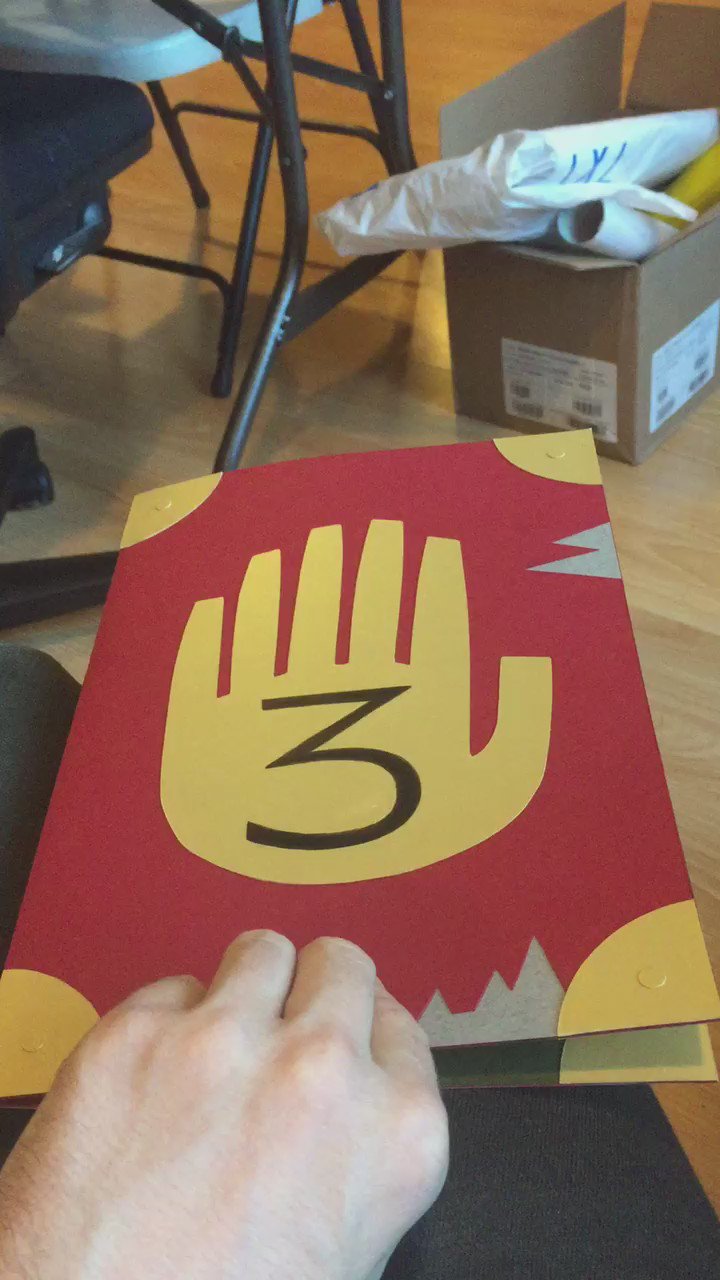 Alex Hirsch on X: &ldquo;One of the coolest fan gifts I got 