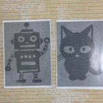 ロボットの絵と猫の絵を重なると…驚きの展開に一同騒然!まじすげえ!