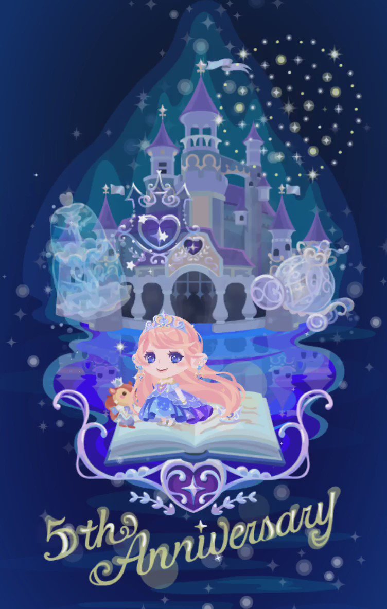ポケコロカワイイ部 ガチャ ロイヤルマジック のコロニーをご紹介 ロイヤルマジックの丘 は見応えのあるアニメーション付き 美女と野獣とバラ咲く城 や 青い鳥のメモワール など1年間に登場したガチャのモチーフが次々に現れるよ ポケコロ