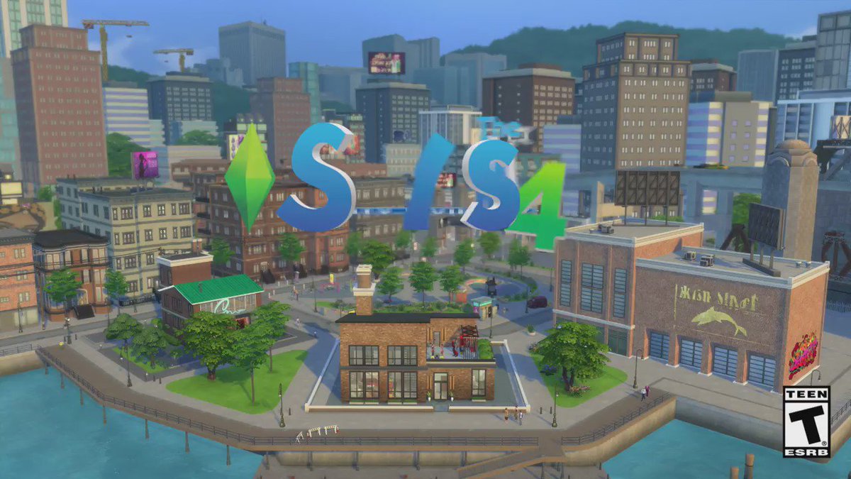 The Sims В X: „We'Re So Pleased To Announce The Sims 4 City Living.