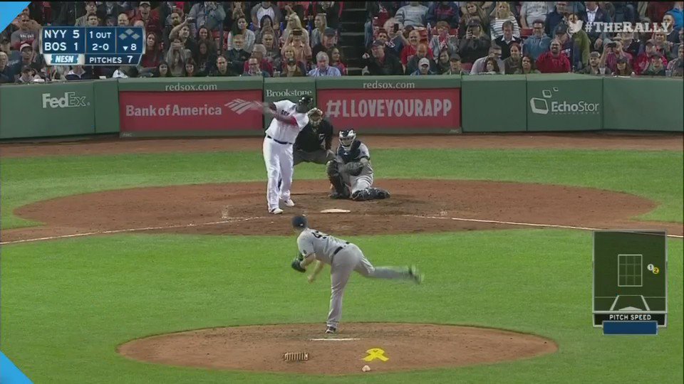 Happy birthday in heaven Mickey Mantle. Big Papi has a present for you. 

 