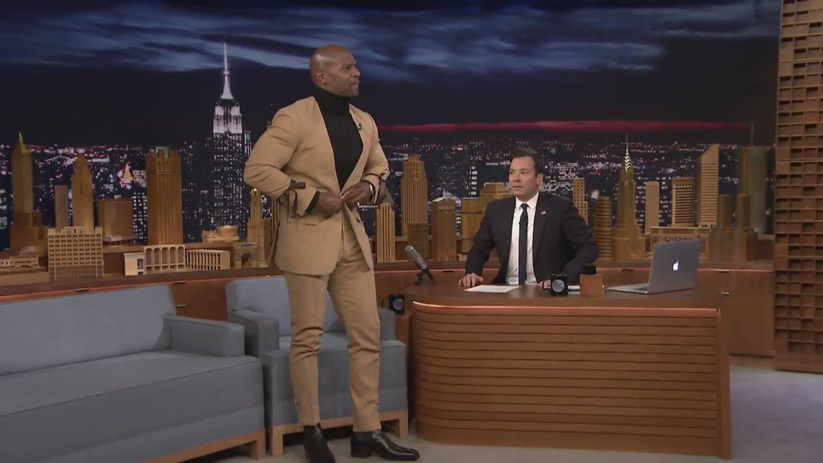 We know you are sad about #Brangelina, so here is @terrycrews doing the robot to cheer you up! https://t.co/XVXMhI1keC