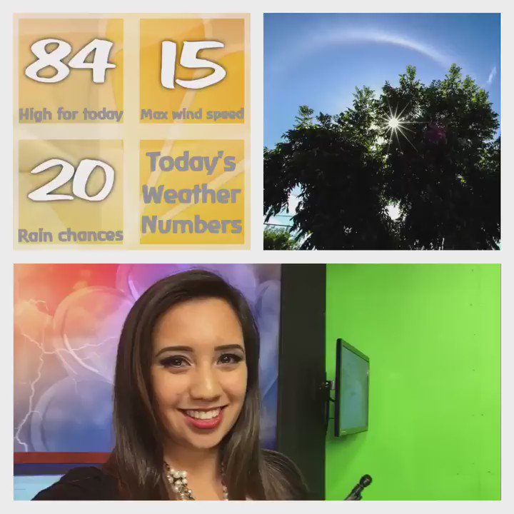 Breezy afternoon with slight rain chances. Here are today's weather numbers. @NC9