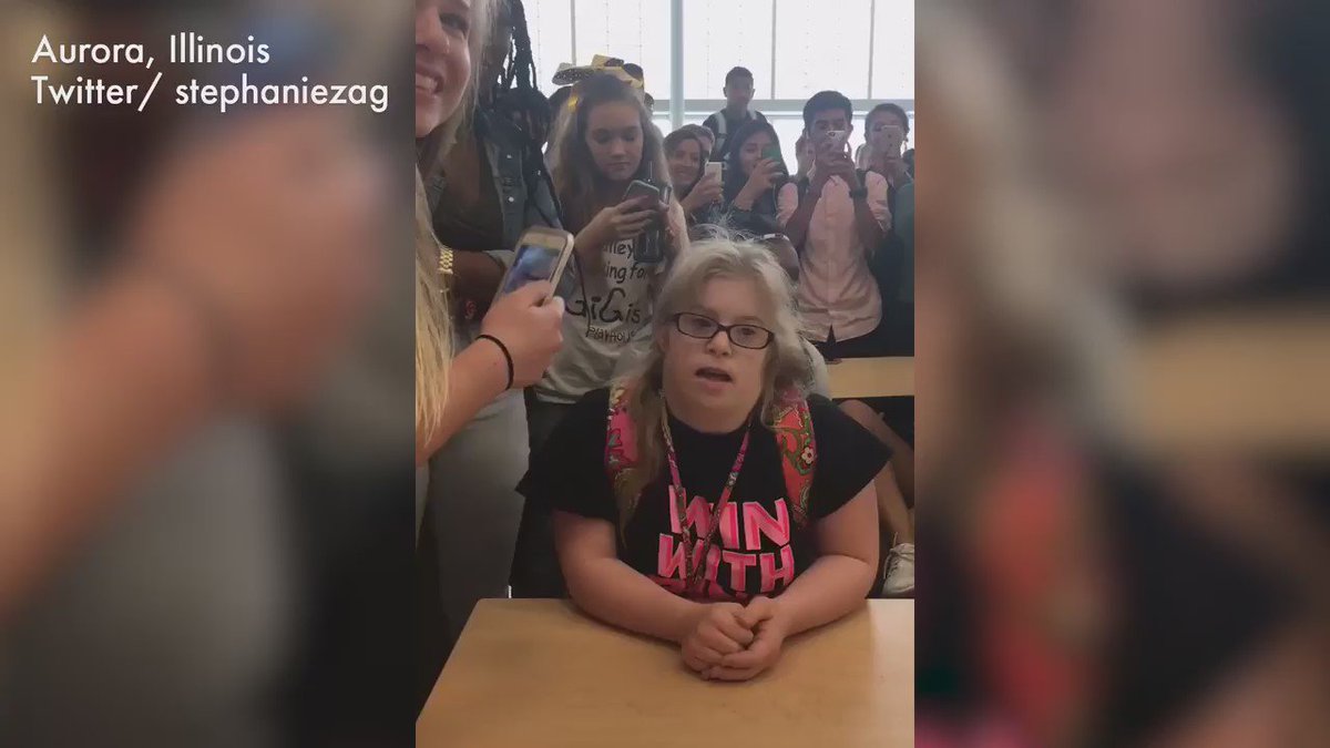 This special-needs student asked his girlfriend to homecoming in the most adorable way
