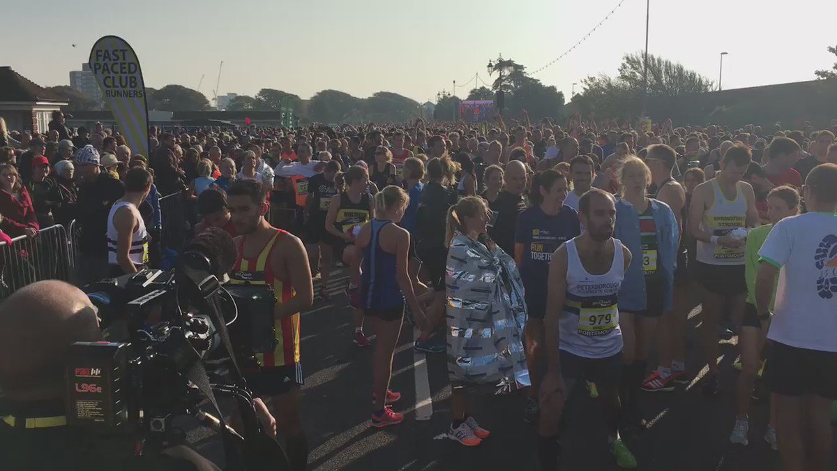 Great South Run 25000 Taking Part In For 10 Mile Race Itv News