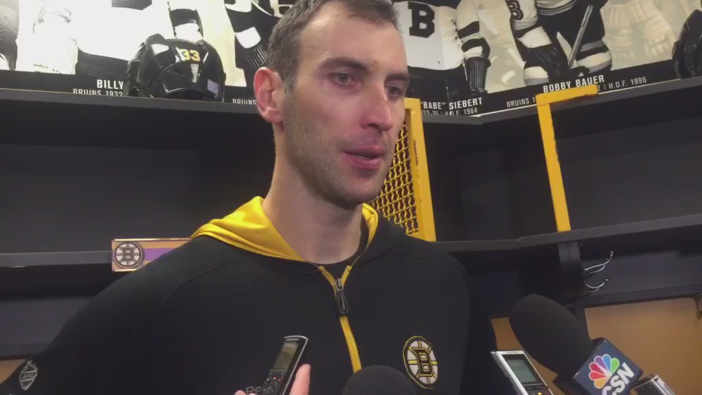 "No shortcuts; just honoring the game."  Chara postgame on how the Bruins need to step up: https://t.co/2WMF6uaO3W