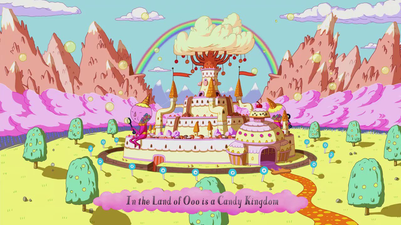 Adventure Time Candy Kingdom Castle Inside