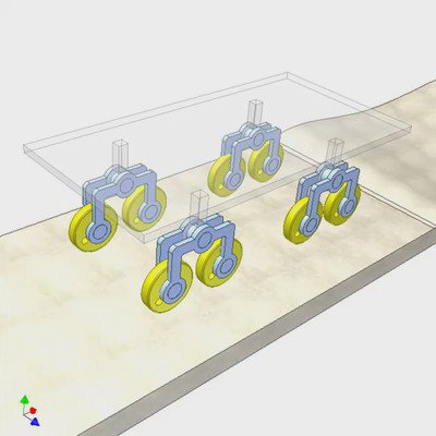 Eight-Wheel Vehicle